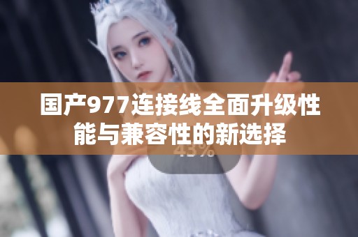 国产977连接线全面升级性能与兼容性的新选择