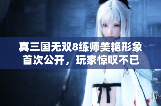 真三国无双8练师美艳形象首次公开，玩家惊叹不已