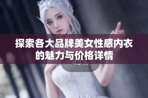 探索各大品牌美女性感内衣的魅力与价格详情