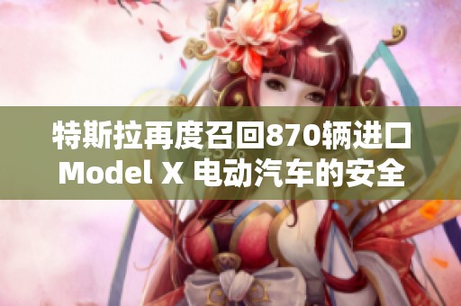 特斯拉再度召回870辆进口Model X 电动汽车的安全隐患分析