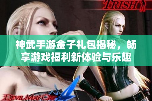 神武手游金子礼包揭秘，畅享游戏福利新体验与乐趣