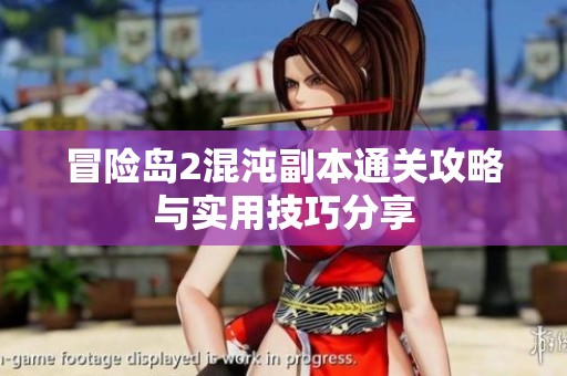 冒险岛2混沌副本通关攻略与实用技巧分享