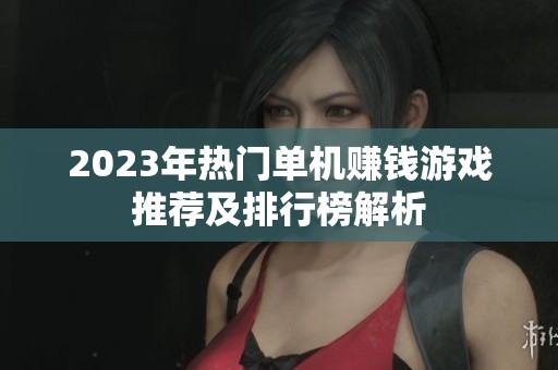2023年热门单机赚钱游戏推荐及排行榜解析