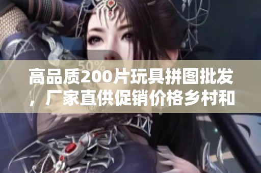 高品质200片玩具拼图批发，厂家直供促销价格乡村和城市都适用