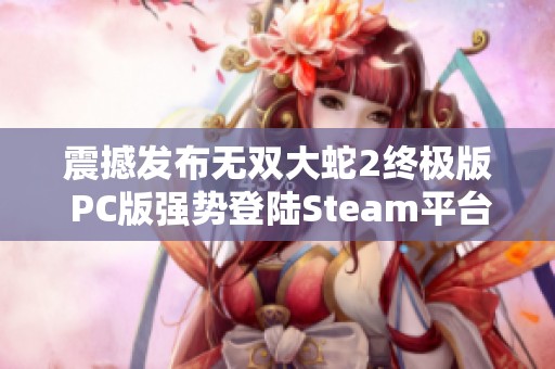 震撼发布无双大蛇2终极版 PC版强势登陆Steam平台中文版