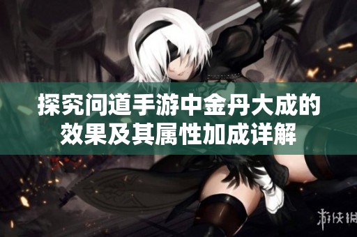探究问道手游中金丹大成的效果及其属性加成详解