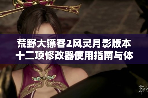 荒野大镖客2风灵月影版本十二项修改器使用指南与体验分享