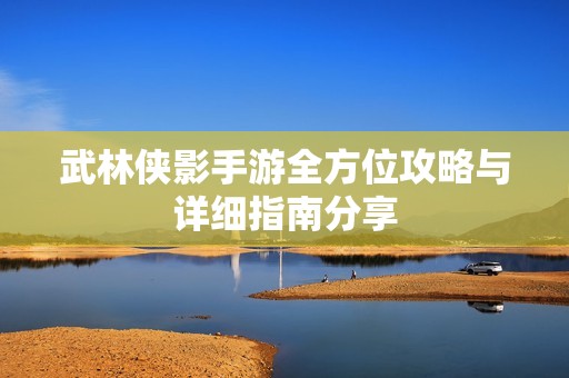 武林侠影手游全方位攻略与详细指南分享