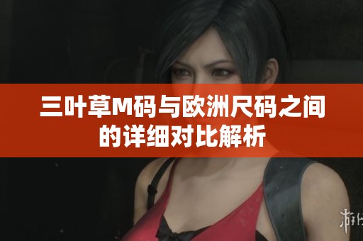 三叶草M码与欧洲尺码之间的详细对比解析