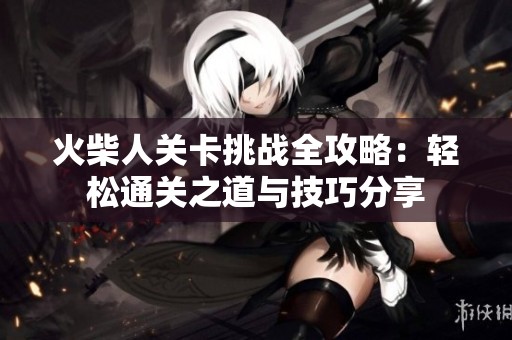 火柴人关卡挑战全攻略：轻松通关之道与技巧分享