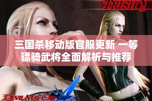三国杀移动版官服更新 一等骠骑武将全面解析与推荐