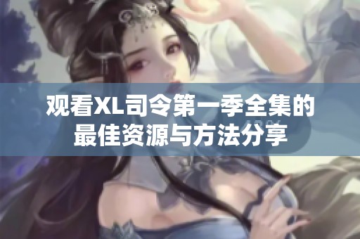 观看XL司令第一季全集的最佳资源与方法分享