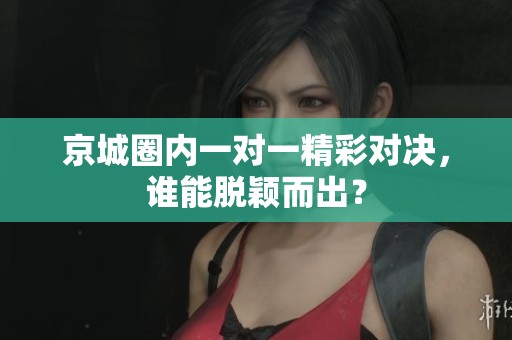 京城圈内一对一精彩对决，谁能脱颖而出？