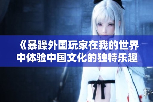 《暴躁外国玩家在我的世界中体验中国文化的独特乐趣》