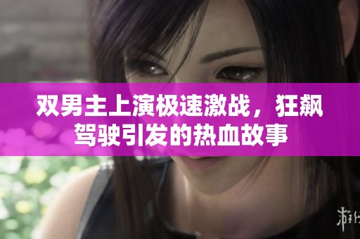 双男主上演极速激战，狂飙驾驶引发的热血故事