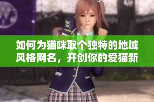 如何为猫咪取个独特的地域风格网名，开创你的爱猫新形象