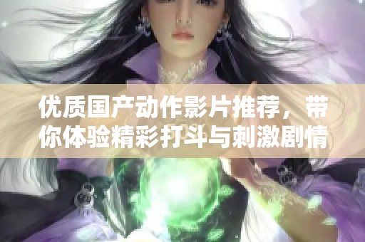 优质国产动作影片推荐，带你体验精彩打斗与刺激剧情
