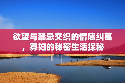 欲望与禁忌交织的情感纠葛，寡妇的秘密生活探秘