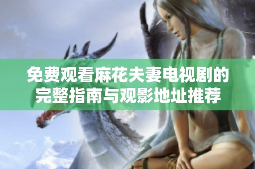 免费观看麻花夫妻电视剧的完整指南与观影地址推荐