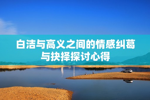 白洁与高义之间的情感纠葛与抉择探讨心得