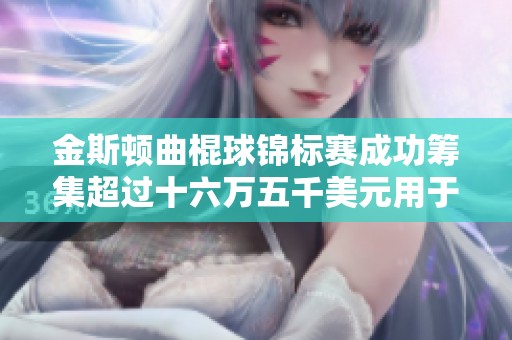 金斯顿曲棍球锦标赛成功筹集超过十六万五千美元用于慈善事业