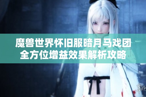 魔兽世界怀旧服暗月马戏团全方位增益效果解析攻略