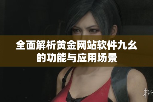 全面解析黄金网站软件九幺的功能与应用场景