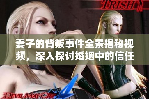 妻子的背叛事件全景揭秘视频，深入探讨婚姻中的信任危机