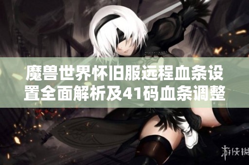 魔兽世界怀旧服远程血条设置全面解析及41码血条调整方法