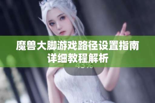 魔兽大脚游戏路径设置指南详细教程解析