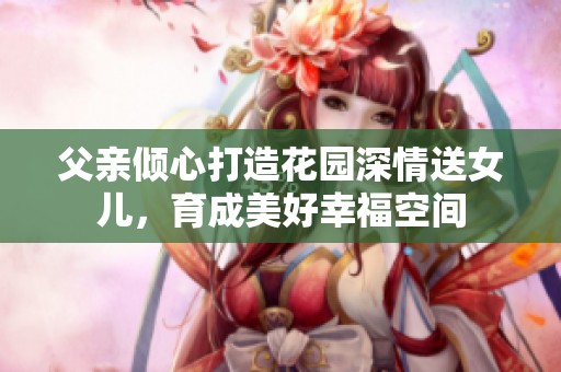 父亲倾心打造花园深情送女儿，育成美好幸福空间