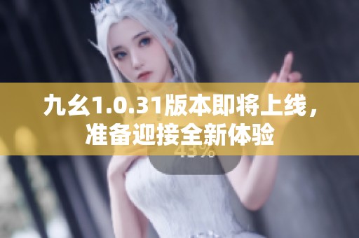 九幺1.0.31版本即将上线，准备迎接全新体验