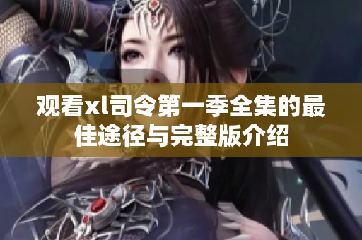 观看xl司令第一季全集的最佳途径与完整版介绍