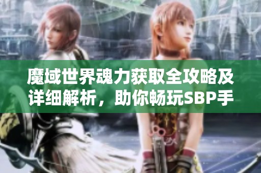 魔域世界魂力获取全攻略及详细解析，助你畅玩SBP手游
