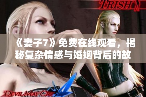 《妻子7》免费在线观看，揭秘复杂情感与婚姻背后的故事