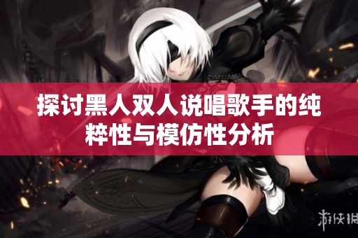 探讨黑人双人说唱歌手的纯粹性与模仿性分析