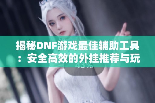 揭秘DNF游戏最佳辅助工具：安全高效的外挂推荐与玩家使用心得分享