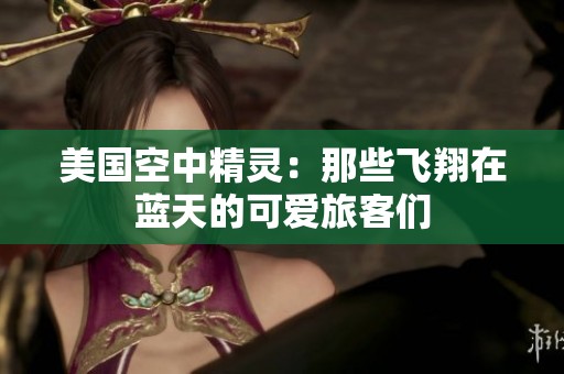 美国空中精灵：那些飞翔在蓝天的可爱旅客们