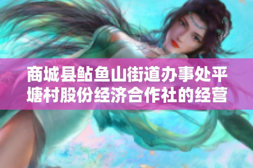 商城县鲇鱼山街道办事处平塘村股份经济合作社的经营与发展动态分析