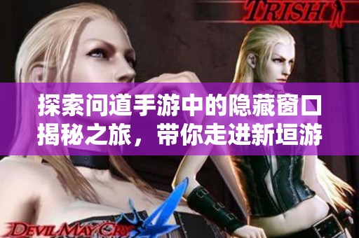 探索问道手游中的隐藏窗口揭秘之旅，带你走进新垣游戏网的神秘世界