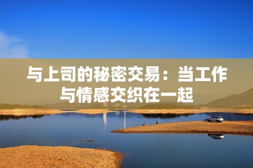 与上司的秘密交易：当工作与情感交织在一起