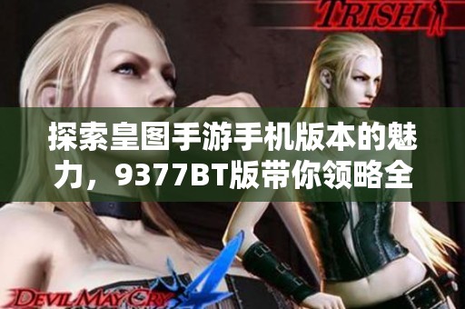 探索皇图手游手机版本的魅力，9377BT版带你领略全新游戏体验与乐趣