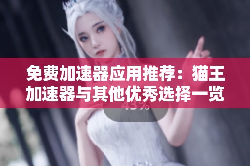 免费加速器应用推荐：猫王加速器与其他优秀选择一览