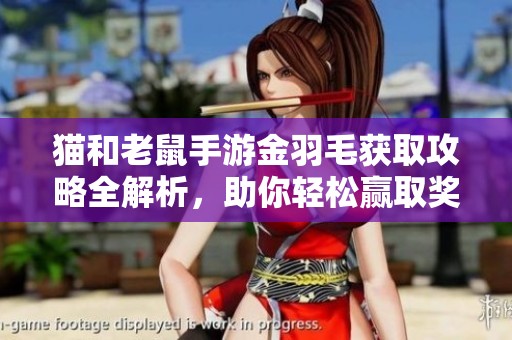 猫和老鼠手游金羽毛获取攻略全解析，助你轻松赢取奖励