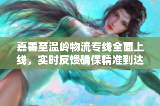 嘉善至温岭物流专线全面上线，实时反馈确保精准到达服务
