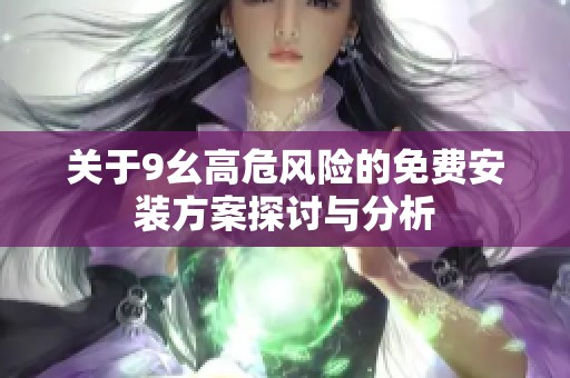 关于9幺高危风险的免费安装方案探讨与分析