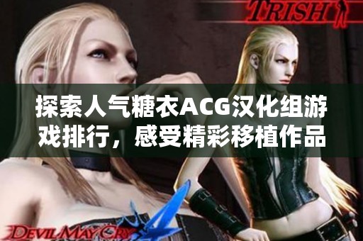 探索人气糖衣ACG汉化组游戏排行，感受精彩移植作品的魅力