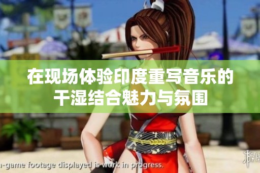 在现场体验印度重写音乐的干湿结合魅力与氛围