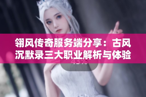 翎风传奇服务端分享：古风沉默录三大职业解析与体验分享