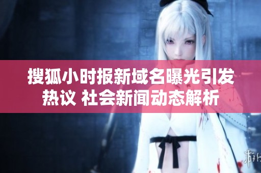 搜狐小时报新域名曝光引发热议 社会新闻动态解析